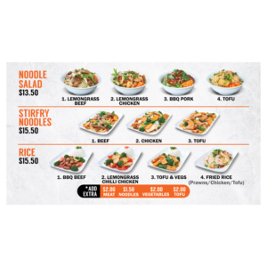 Menu Design by janiceg for Pho and Go Pty Ltd | Design: #21972740