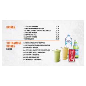 Menu Design by janiceg for Pho and Go Pty Ltd | Design: #21972781