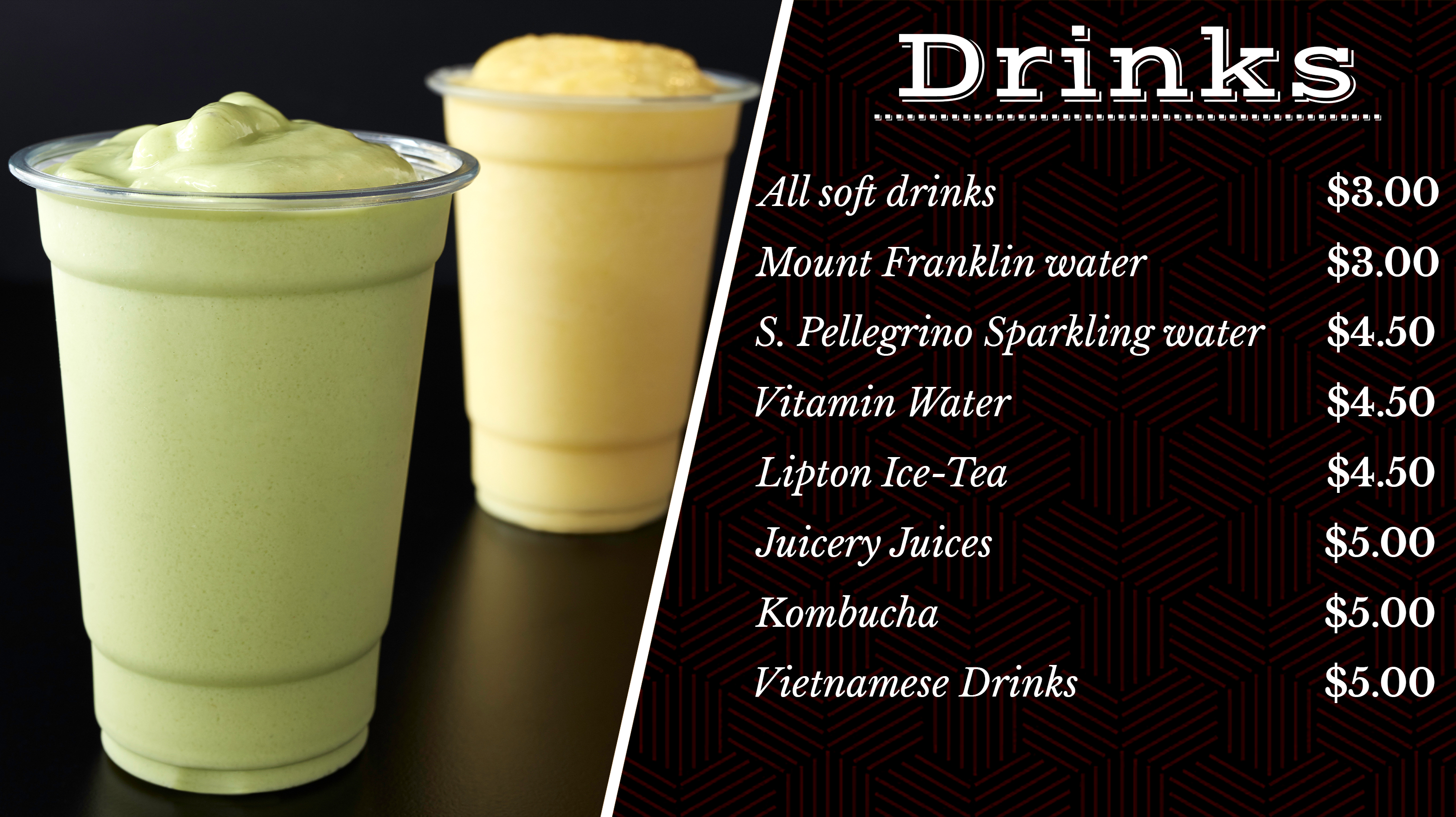 Menu Design by Cre8r for Pho and Go Pty Ltd | Design #21972685