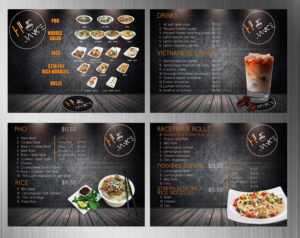 Menu Design by Adnan.design