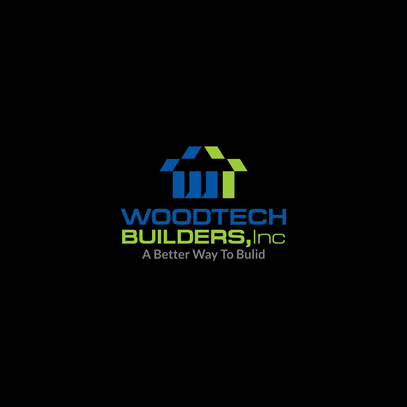 Logo Design by Arham Hidayat for Woodtech Builders, Inc. | Design #21960564