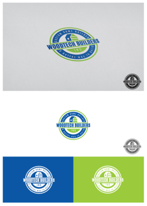 Logo Design by goranvisnjic82 for Woodtech Builders, Inc. | Design #21941474