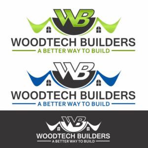Logo Design by Vegerian for Woodtech Builders, Inc. | Design: #21974280