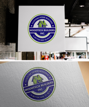 Logo Design by Best Art2 for Woodtech Builders, Inc. | Design: #21978819