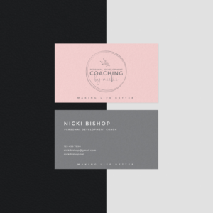 Nicki Bishop Personal Development Coach/ing  | Logo Design by Kabelo Phofedi