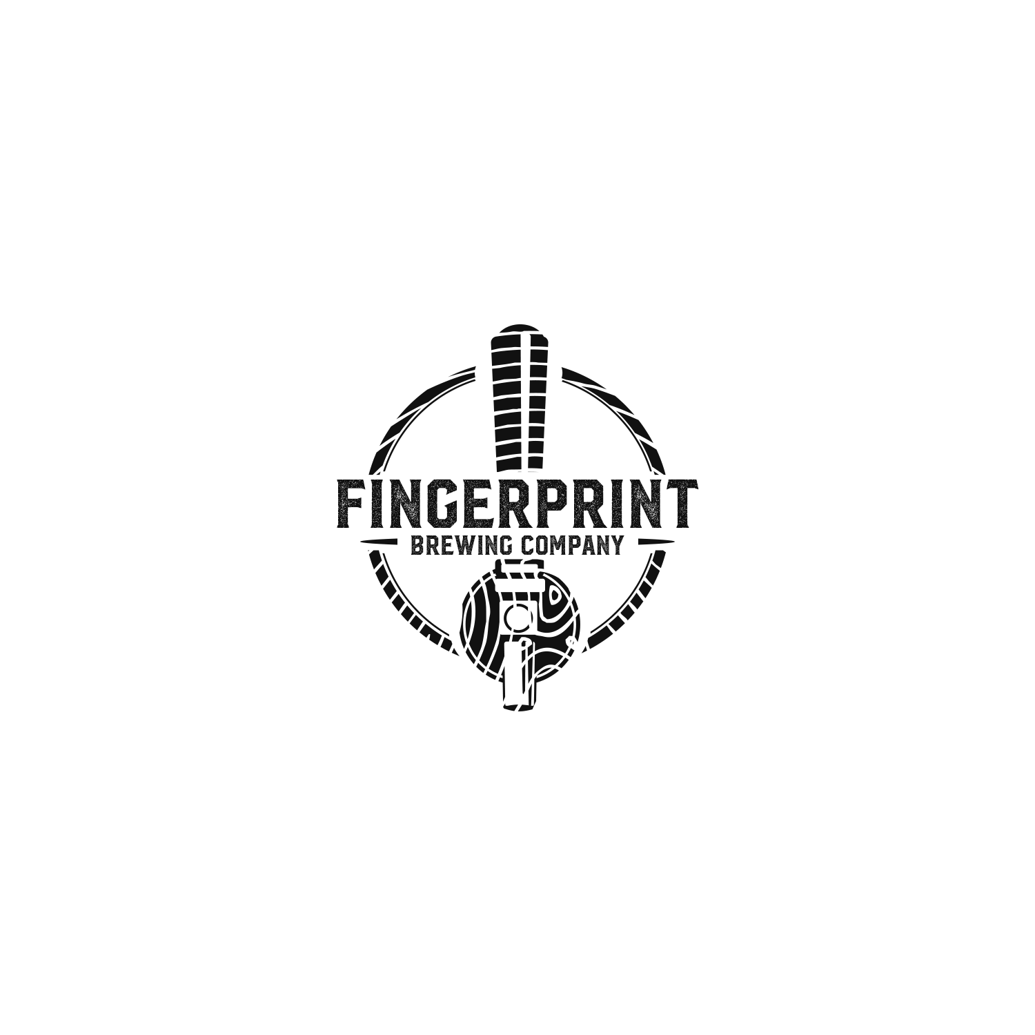 Logo Design by King Cozy for Fingerprint Brewing Company | Design #21935395