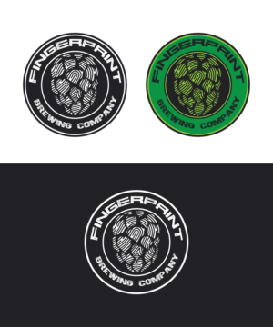 Fingerprint Brewing Company or Fingerprint Brewing Co | Logo Design by ART DEPOT