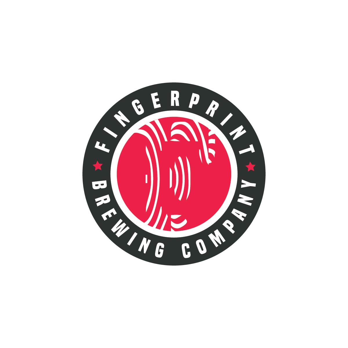 Logo Design by **INCREDIBLEDESIGNERS** for Fingerprint Brewing Company | Design #21939797
