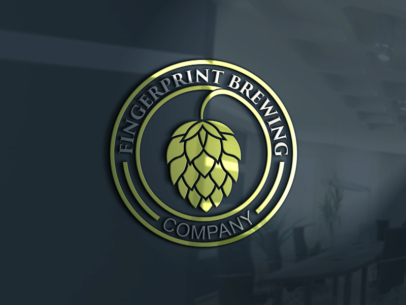 Logo Design by JAFRIN for Fingerprint Brewing Company | Design #21935314