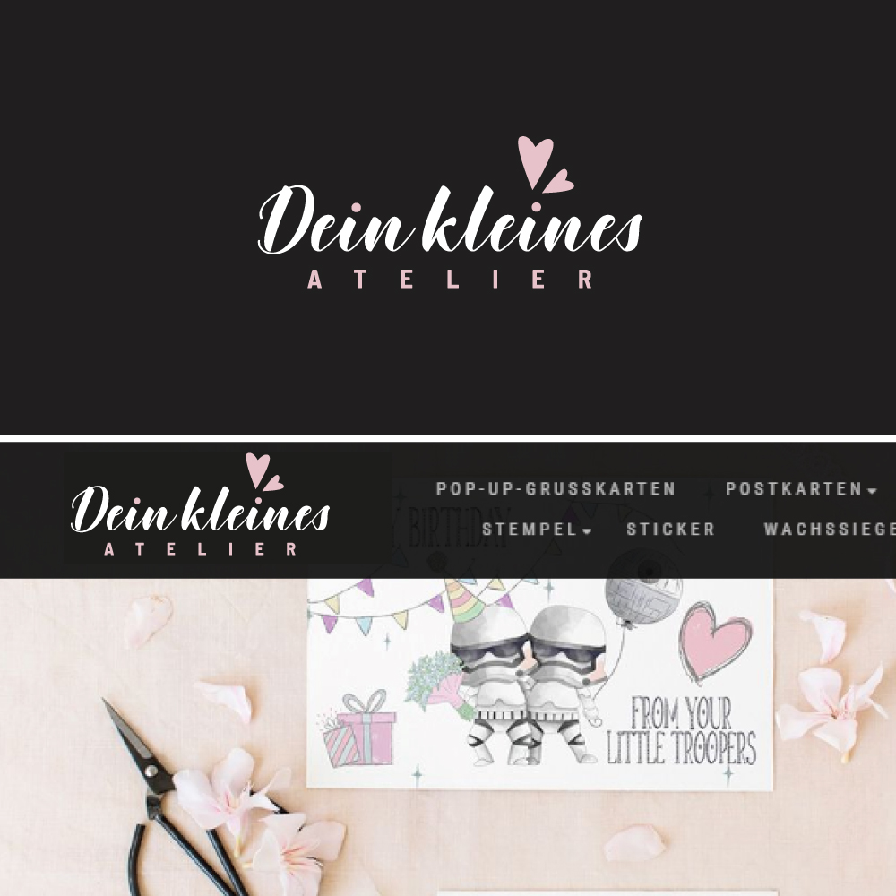 Logo Design by Sujit Banerjee for Dein kleines Atelier | Design #21948292
