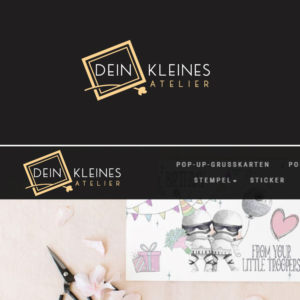 Logo Design by Sujit Banerjee for Dein kleines Atelier | Design: #21973083