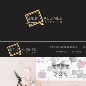 Logo Design by Sujit Banerjee for Dein kleines Atelier | Design: #21973084