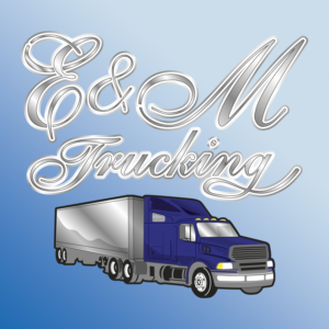 E &M Trucking | T-shirt Design by Al Pech