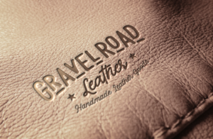 Gravel Road Leather, Handmade Leather goods | Logo-Design von GLDesigns