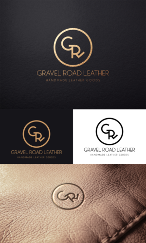 Gravel Road Leather, Handmade Leather goods | Logo-Design von H-H Arts