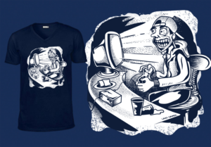 Lazy Gamer tshirt design needed  | Diseño de Camiseta por Uprinteez