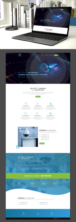 Wordpress Design by designgreen for AD Websys SPRL | Design: #21941227
