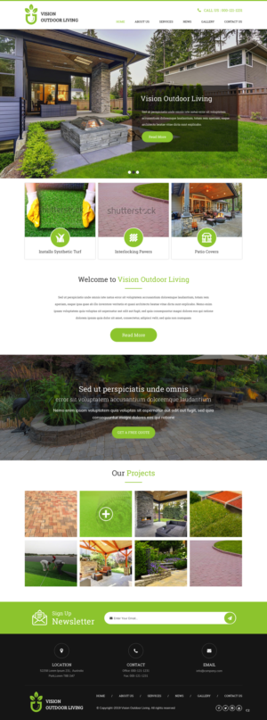 Web Design par pb pour ce projet | Design : #21942031