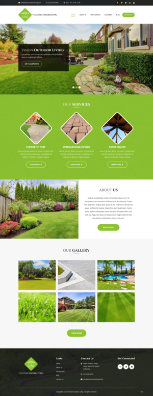 Web Design by pb for this project | Design: #21942033
