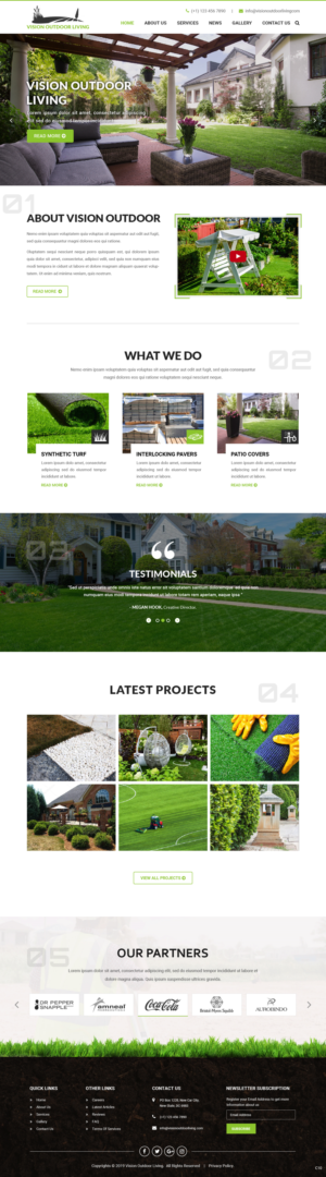 Web Design by pb for this project | Design: #21942034