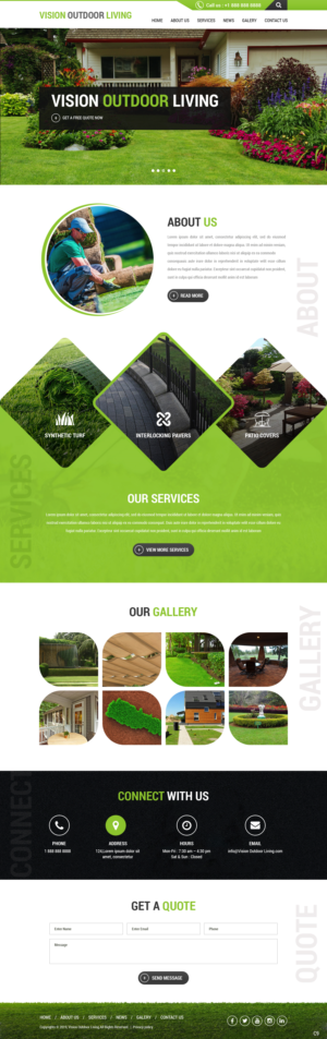 Web Design by pb for this project | Design: #21942035