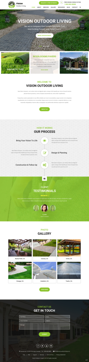 Web Design par pb pour ce projet | Design : #21942036