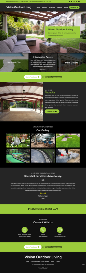 Web Design par pb pour ce projet | Design : #21942037