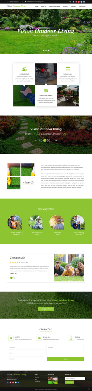 Web Design par pb pour ce projet | Design : #21942038
