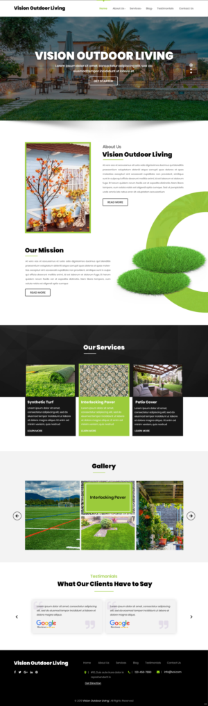 Web Design par pb pour ce projet | Design : #21942039
