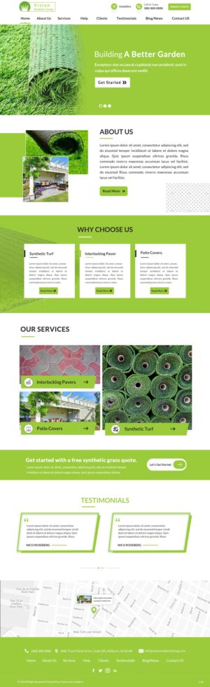 Web Design par pb pour ce projet | Design : #21942042