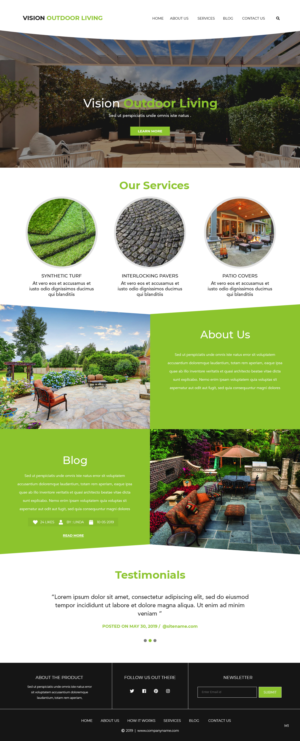Web Design par pb pour ce projet | Design : #21942052
