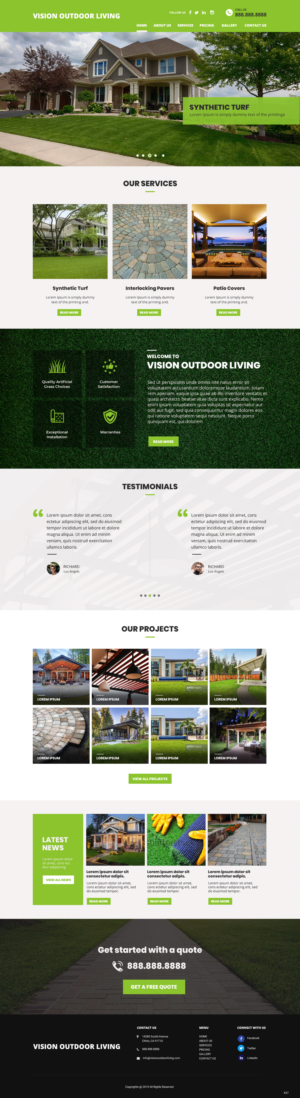 Web Design par pb pour ce projet | Design : #21942057