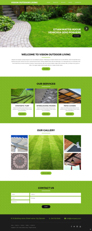 Web Design by pb for this project | Design: #21949900