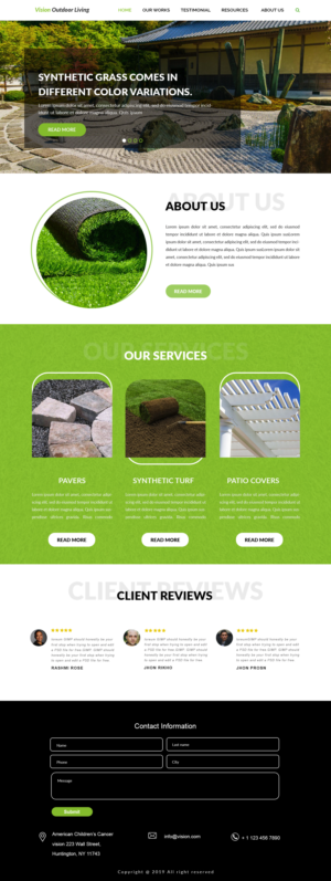 Web Design by pb for this project | Design: #21949903