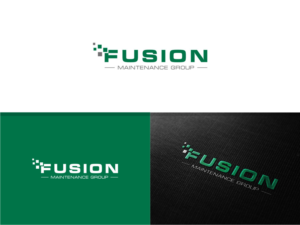 FUSION Maintenance Group | Diseño de Logo por Atvento Graphics