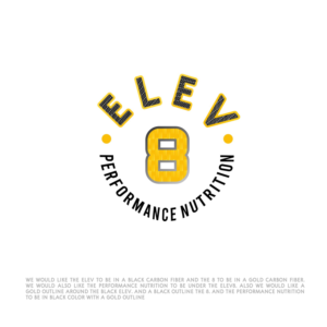 Logo Design by debdesign for ELEV8 Performance Nutrition  | Design: #21940818