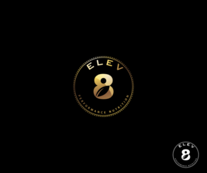 Logo-Design von volebaba für ELEV8 Performance Nutrition  | Design #21942343