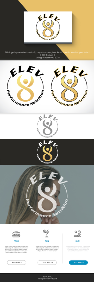 ELEV8 Performance Nutrition  | Logo Design by Riv.