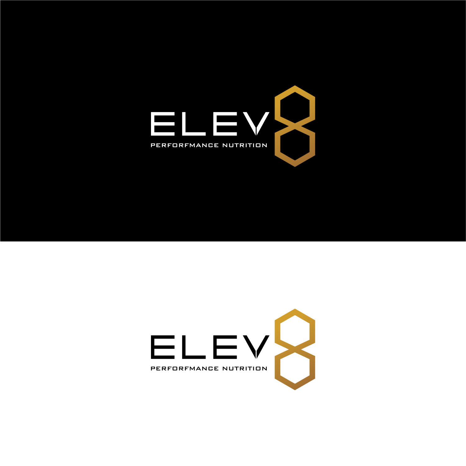 Logo Design by ThiagoB for ELEV8 Performance Nutrition  | Design #21940609