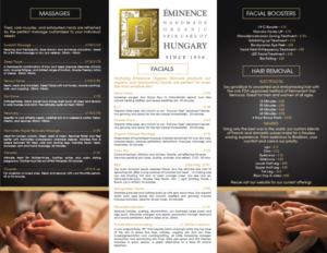 Brochure Design by alex989 for The Windham Spa | Design: #22864021