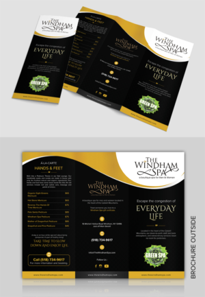 Diseño de Brochure por SAI DESIGNS para The Windham Spa | Diseño #21941433