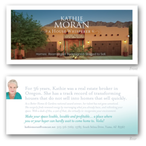 Kathie Moran House Whisperer | Design de Carte de Visite par see why