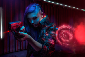 Lasertag Arena needs a big sign for its exterior wall | Design de Poster par Madin