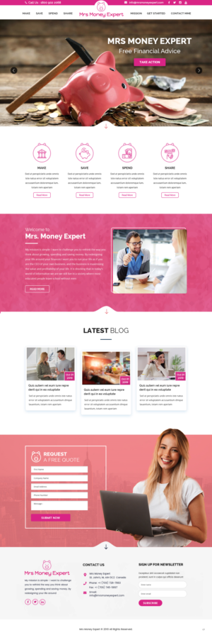 Web Design by pb for this project | Design: #21958258