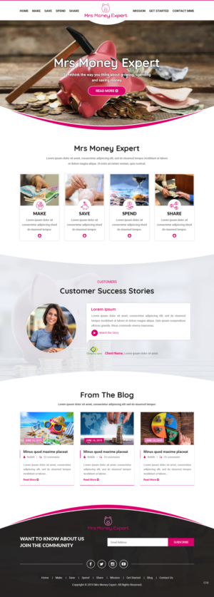 Web Design by pb for this project | Design: #21958272