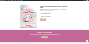 Web Design by maria.hanshaw.designer for this project | Design: #21947498