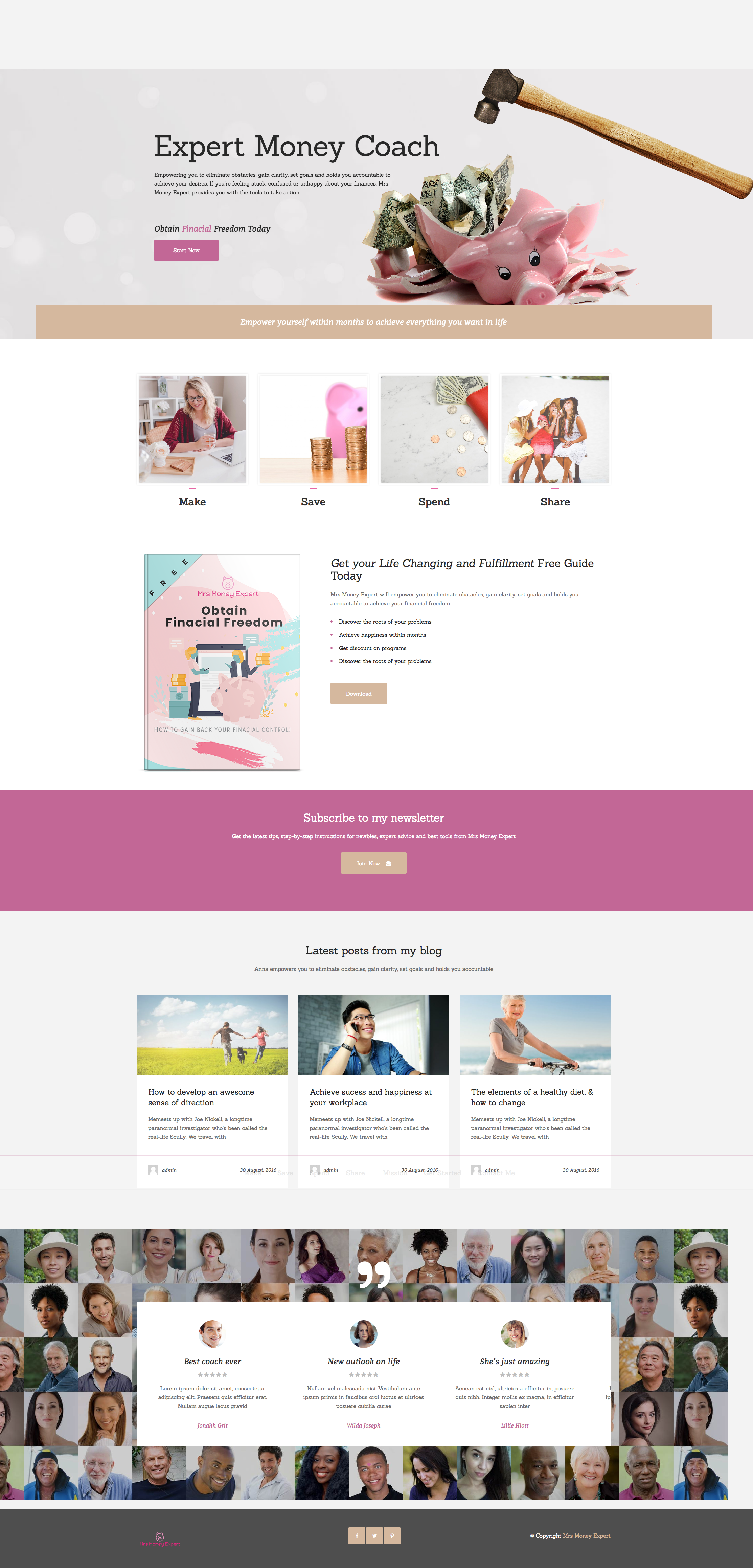 Web Design by maria.hanshaw.designer for this project | Design: #21947501