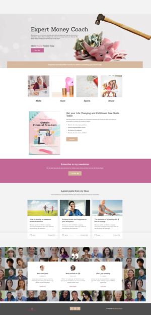 Diseño Web por maria.hanshaw.designer para este proyecto | Diseño #21947501