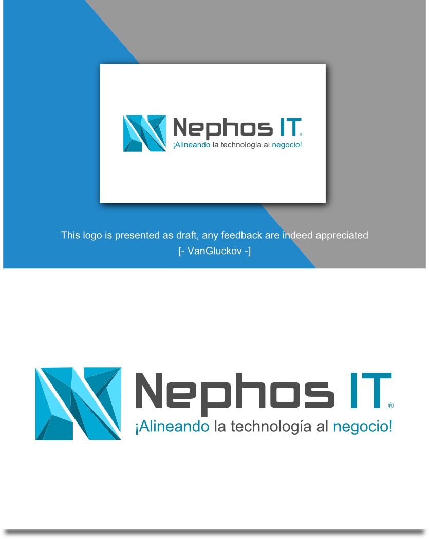 Logo Design by VanGluckov for Soluciones en virtualizacion e infraestructura sa de cv | Design #21944200