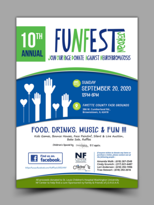FuNFest Fundraiser  | Diseño de Flyer por innovative earth